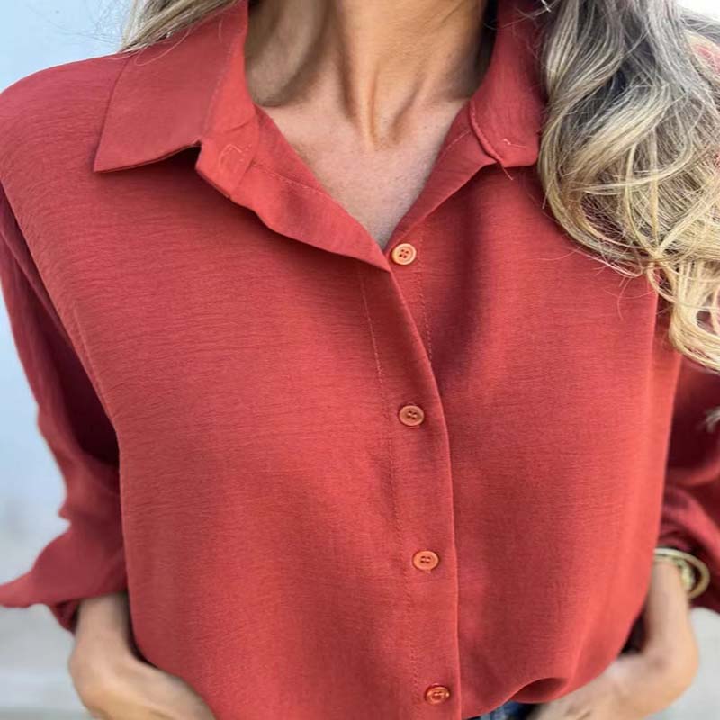 Elysa- Elegant Button-Up Blouse