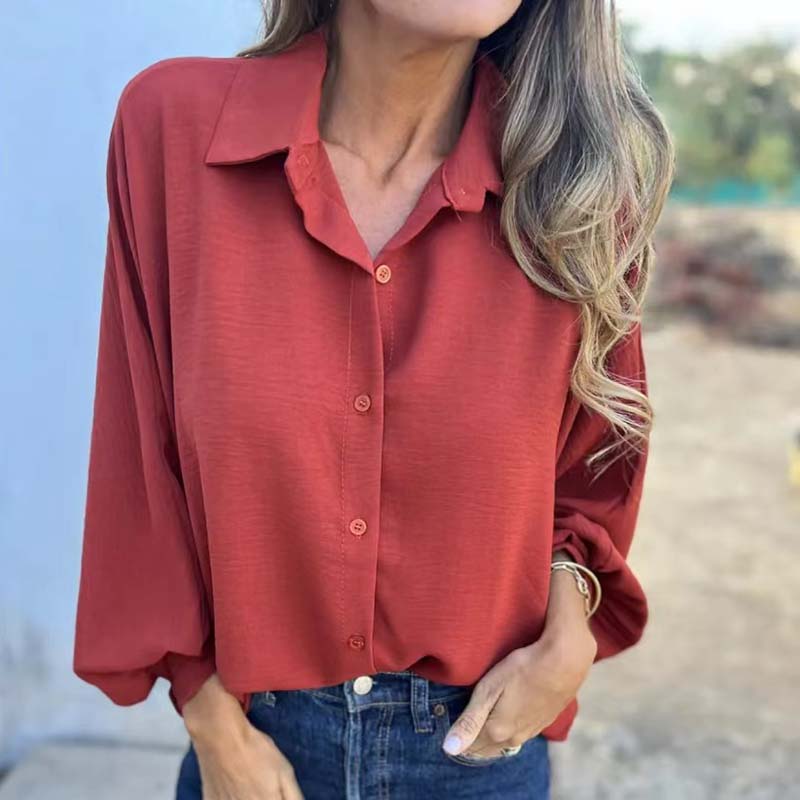 Elysa- Elegant Button-Up Blouse