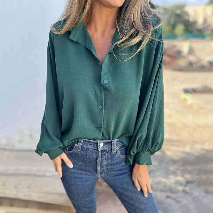 Elysa- Elegant Button-Up Blouse