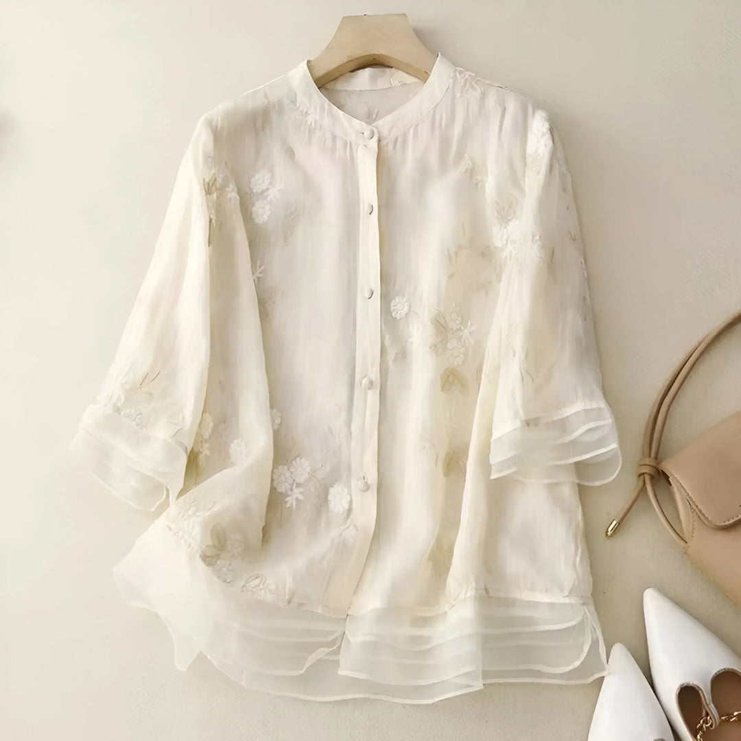 Elly - Lightweight Cotton Blouse