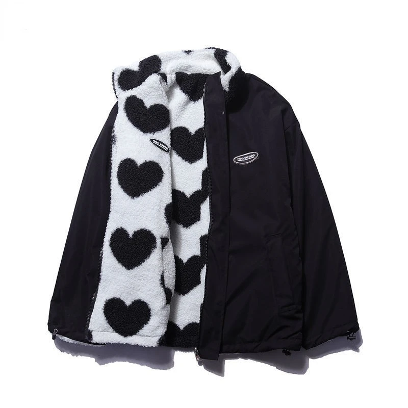 Isabella - Reversible Heart Coat