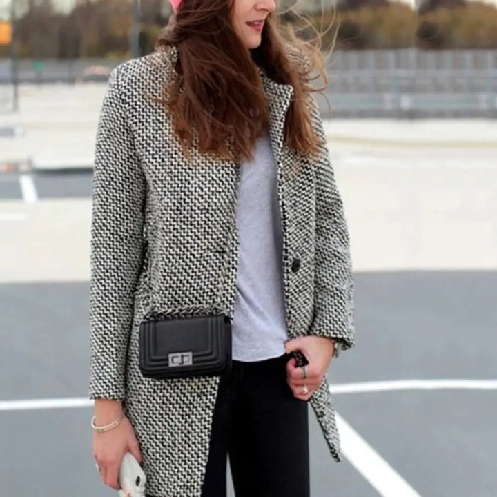 ESTHER | Long Wool Coat Jacket