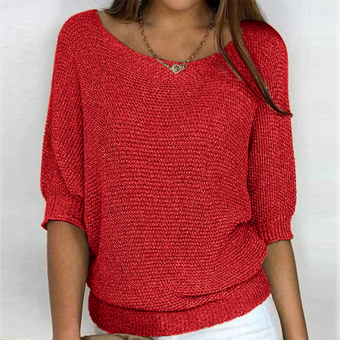 REBECCA | LIGHTWEIGHT AND ELEGANT SWEATER