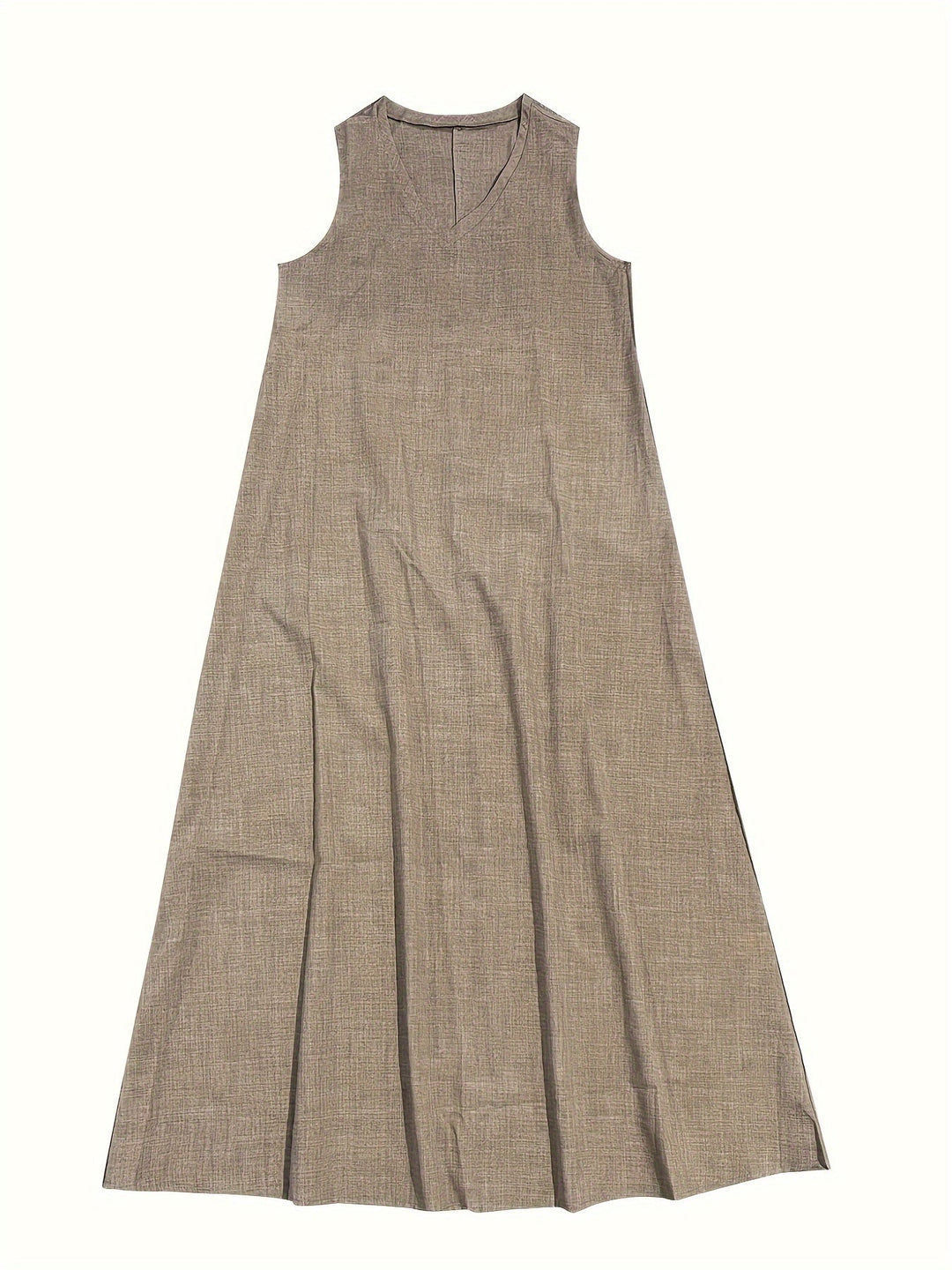 Mia - Classic V-Neck Maxi Dress