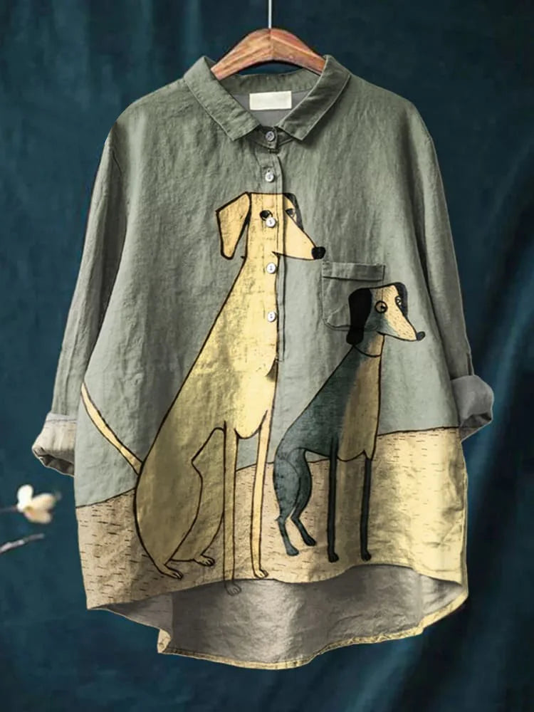 Milo - Dog Art Shirt