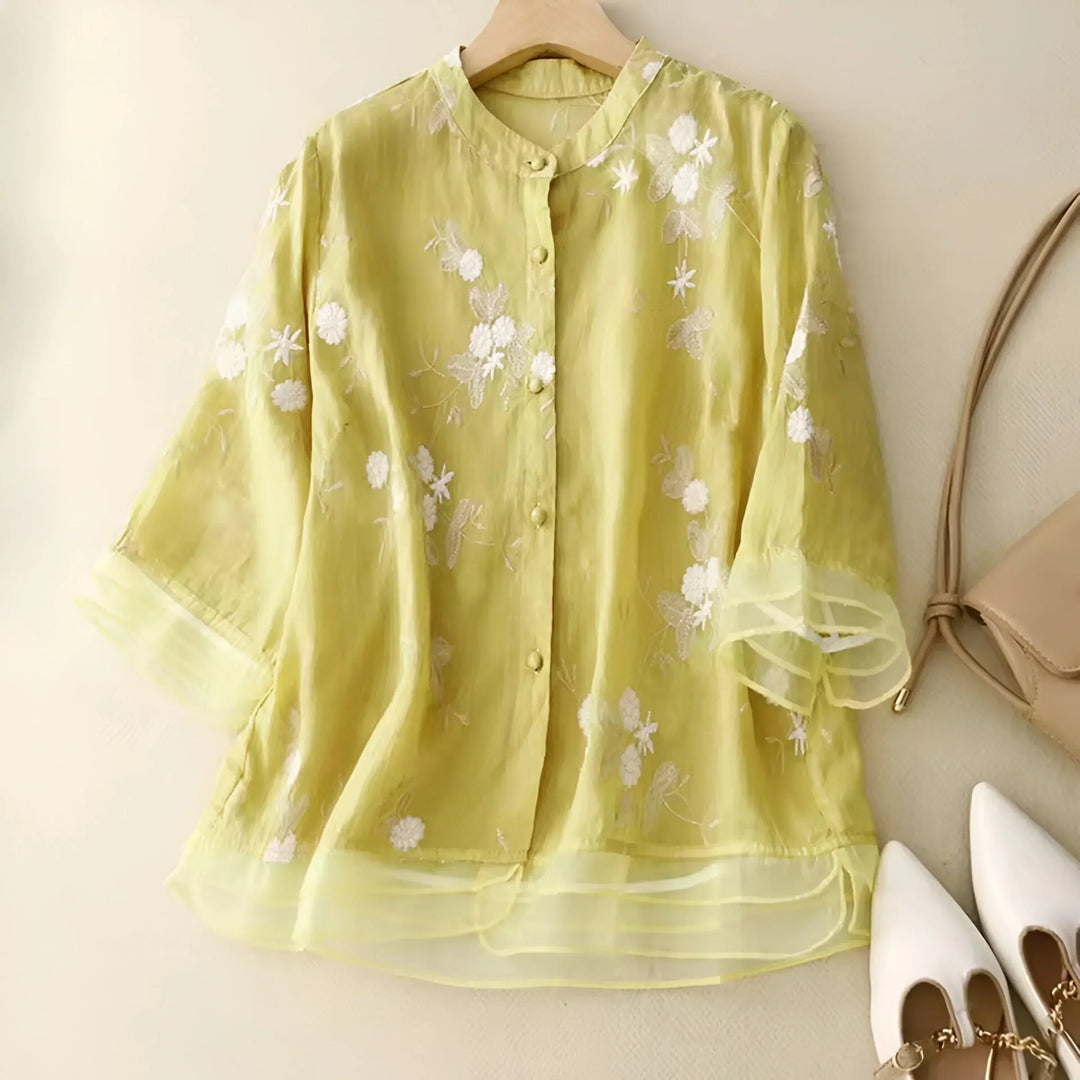 Elly - Lightweight Cotton Blouse