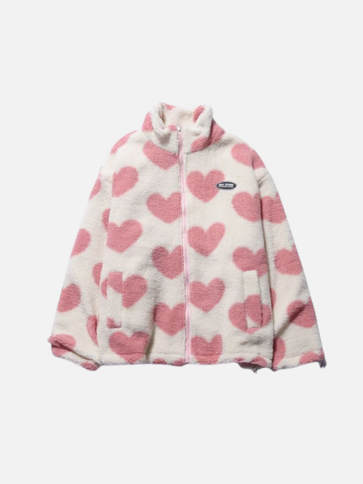 Isabella - Reversible Heart Coat