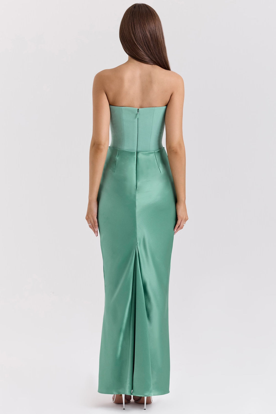 Lina - Elegant Corset Maxi Dress