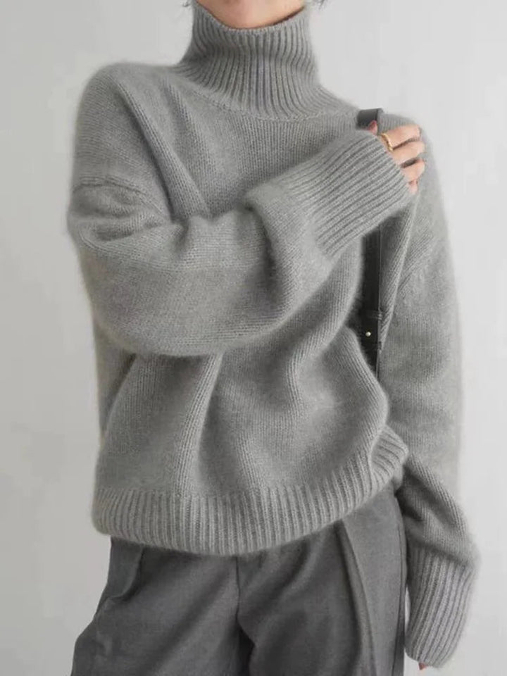 Ava™ - Soft and Cozy Turtleneck Sweater