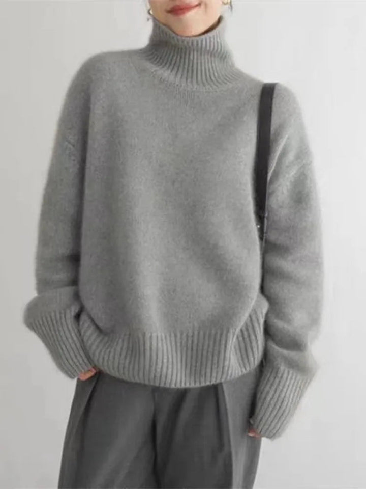 Ava™ - Soft and Cozy Turtleneck Sweater