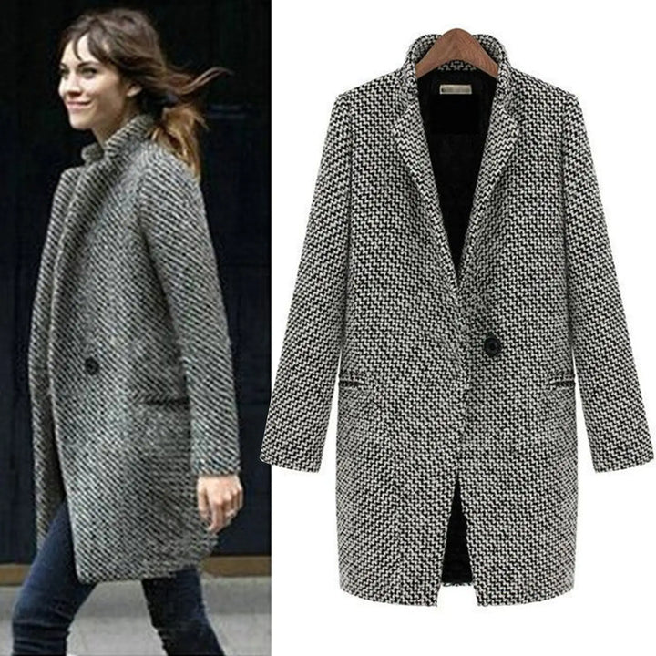 ESTHER | Long Wool Coat Jacket