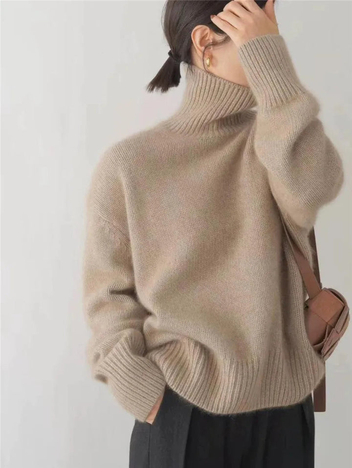 Ava™ - Soft and Cozy Turtleneck Sweater