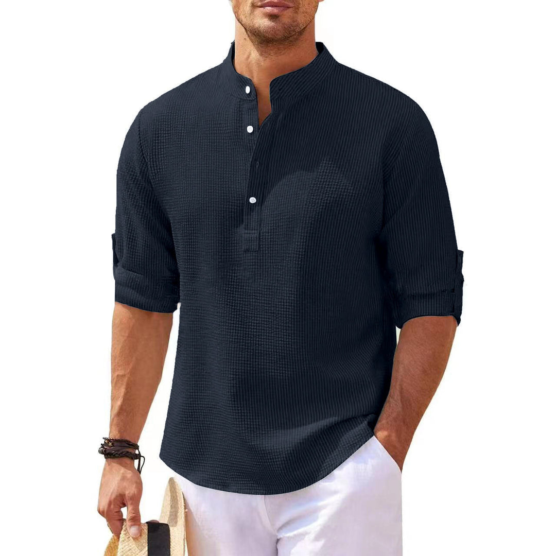 Viktor™ | Stylish 3/4 Sleeve Shirt