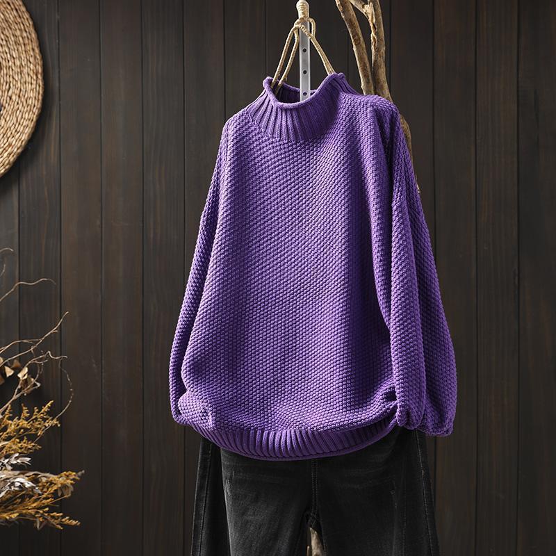 ANITA | SOFT AND ELEGANT WAFFLE-KNIT SWEATER