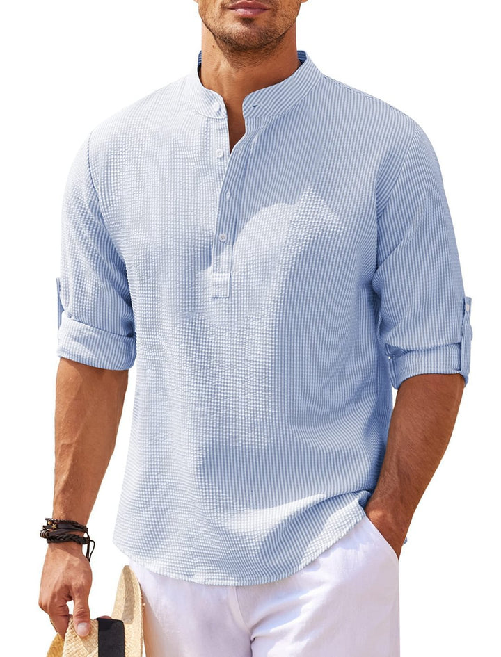 Viktor™ | Stylish 3/4 Sleeve Shirt