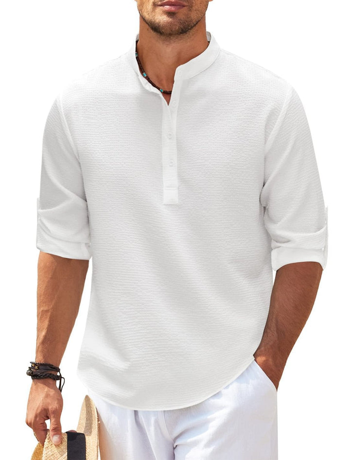 Viktor™ | Stylish 3/4 Sleeve Shirt