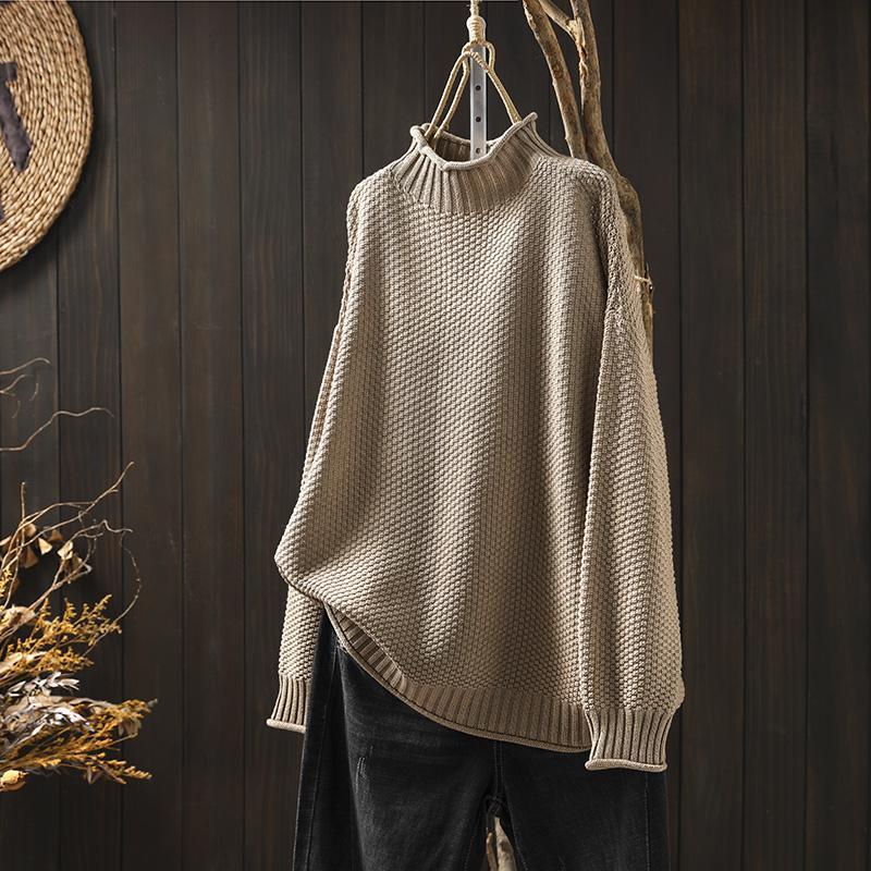 ANITA | SOFT AND ELEGANT WAFFLE-KNIT SWEATER