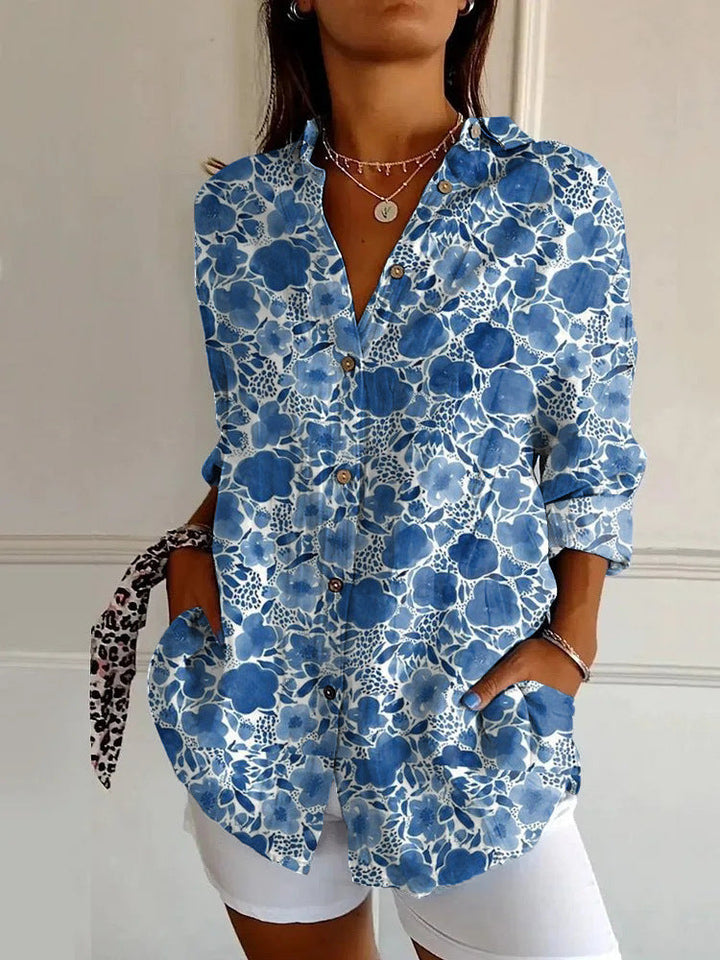 Cleo - Timeless Pattern Blouse