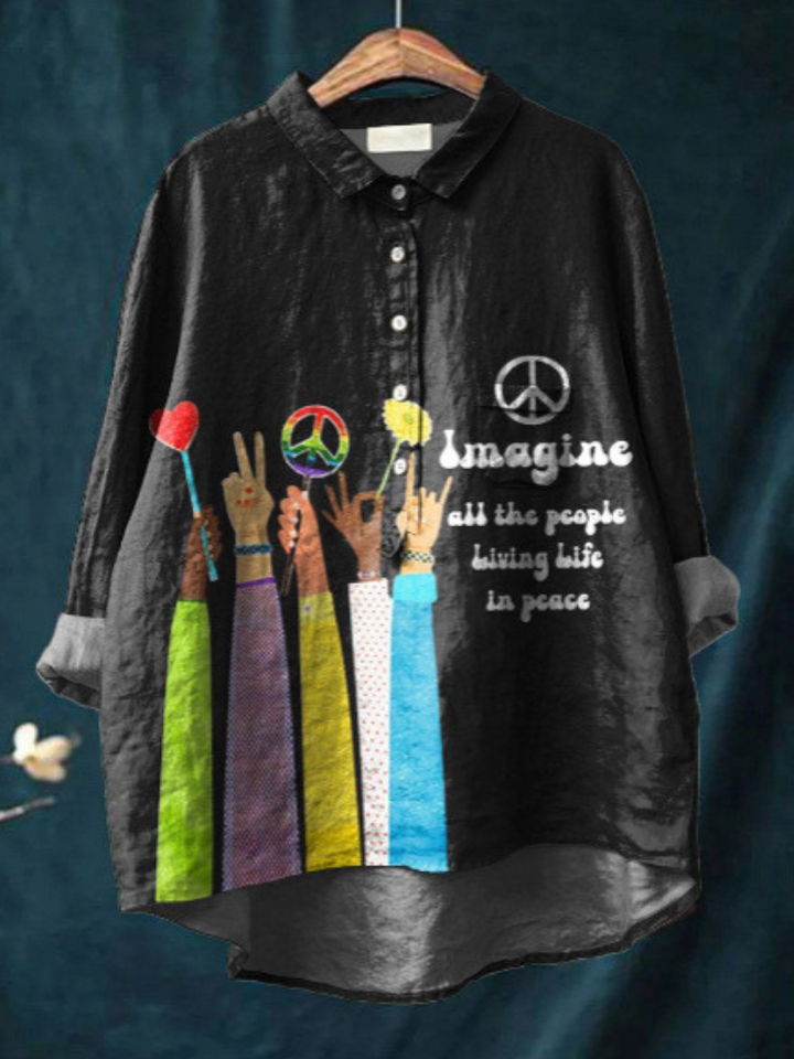 Hippie - Peace Art Shirt