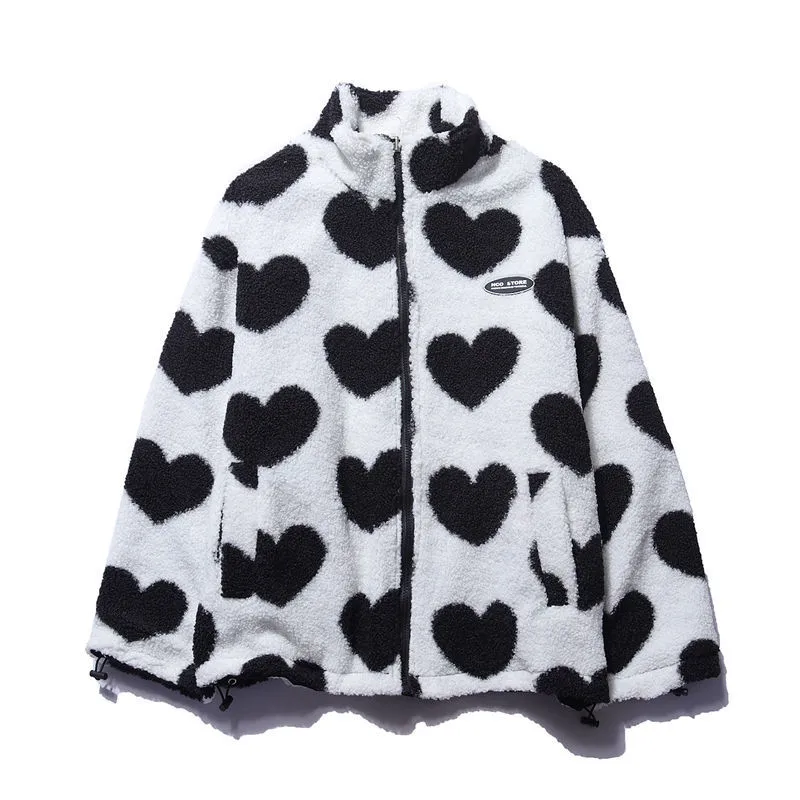 Isabella - Reversible Heart Coat