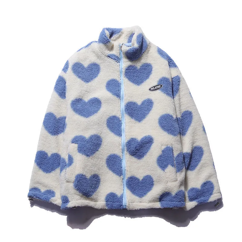 Isabella - Reversible Heart Coat