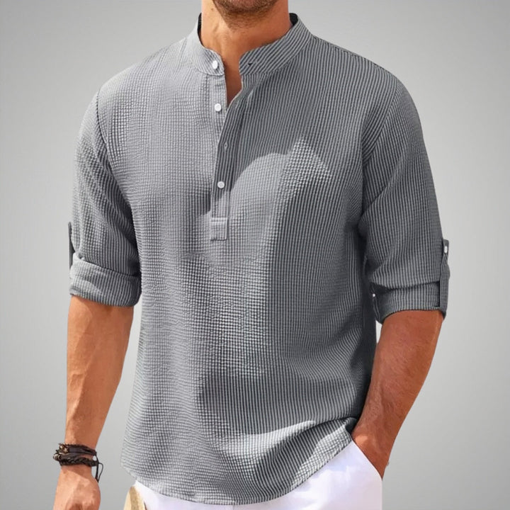 Viktor™ | Stylish 3/4 Sleeve Shirt