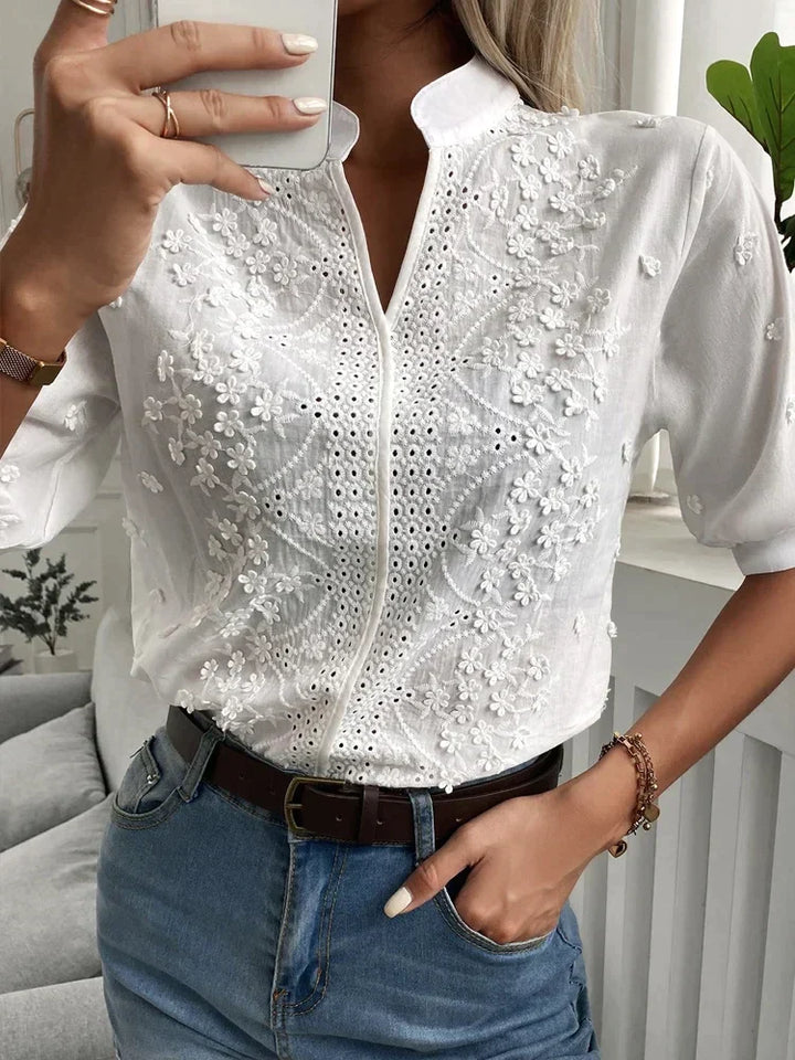 Leah - Classy Elegant Blouse