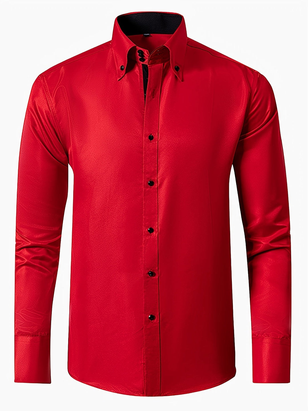 Liam™ | Solid Color Long Sleeve Shirt