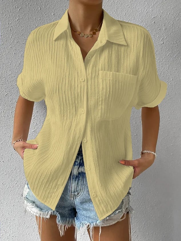 Brielle - Relaxed Textured Top