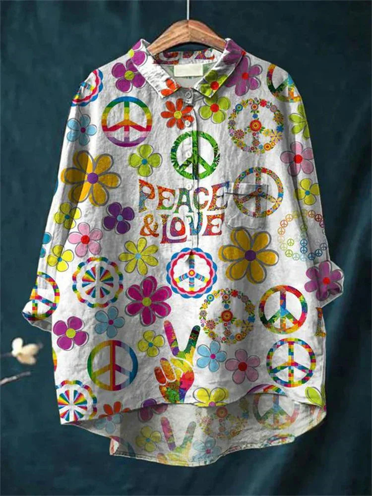 Hippie - Peace Art Shirt