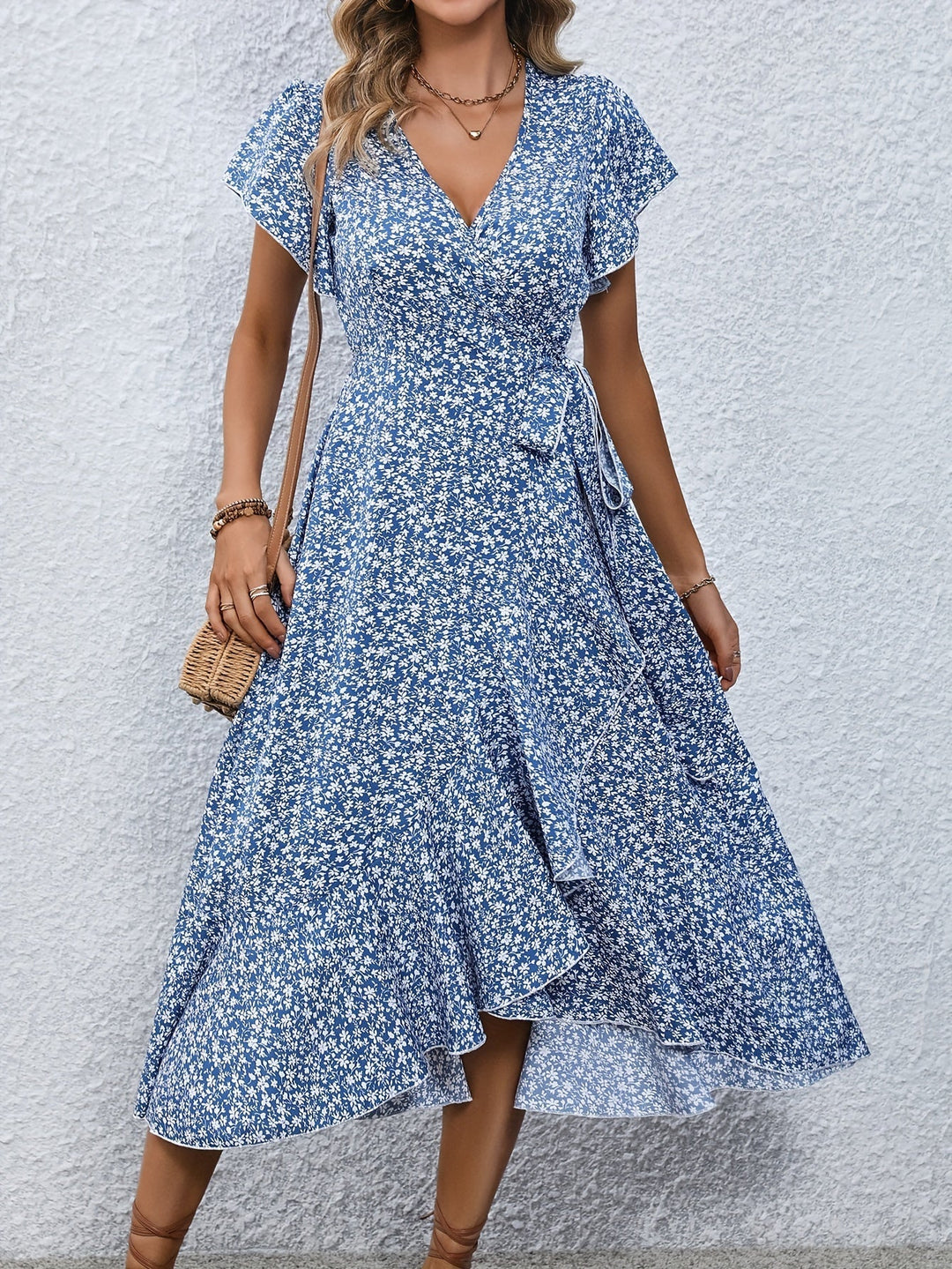 Ella - Comfortable Floral Dress