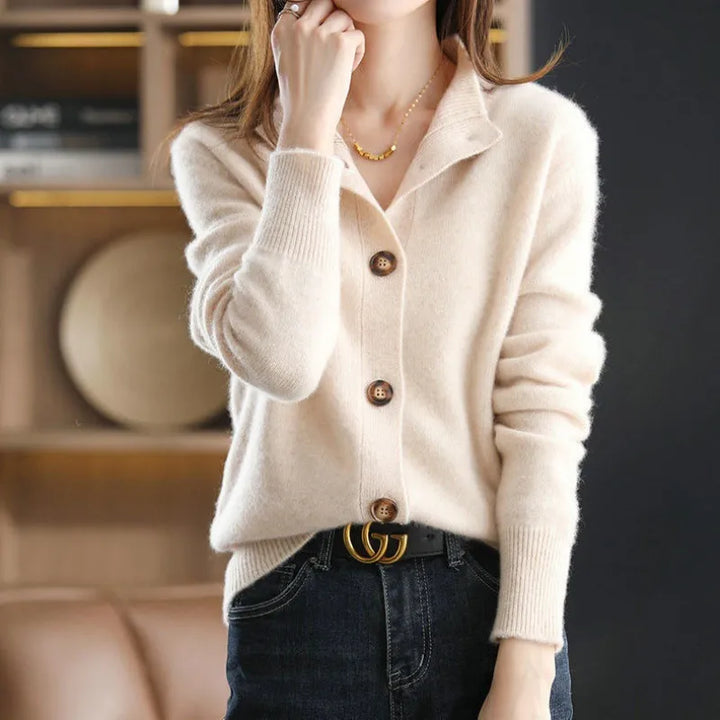 FEDERICA | SOFT BUTTON-UP CARDIGAN