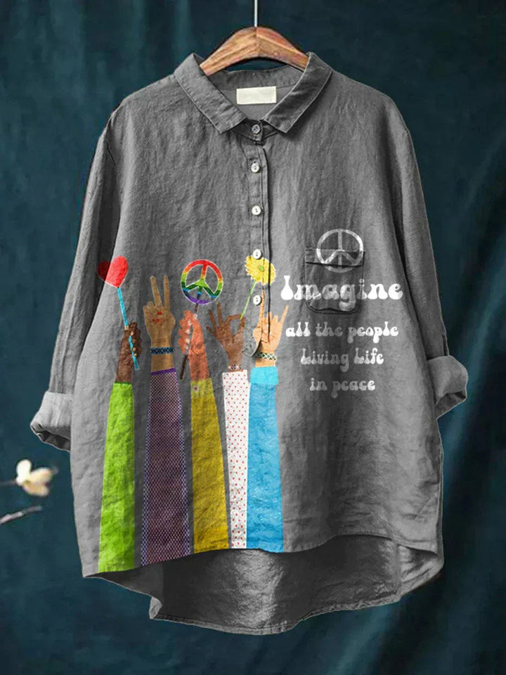 Hippie - Peace Art Shirt