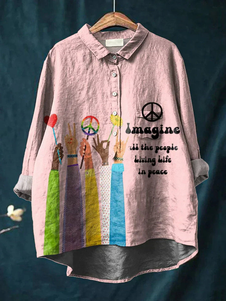 Hippie - Peace Art Shirt