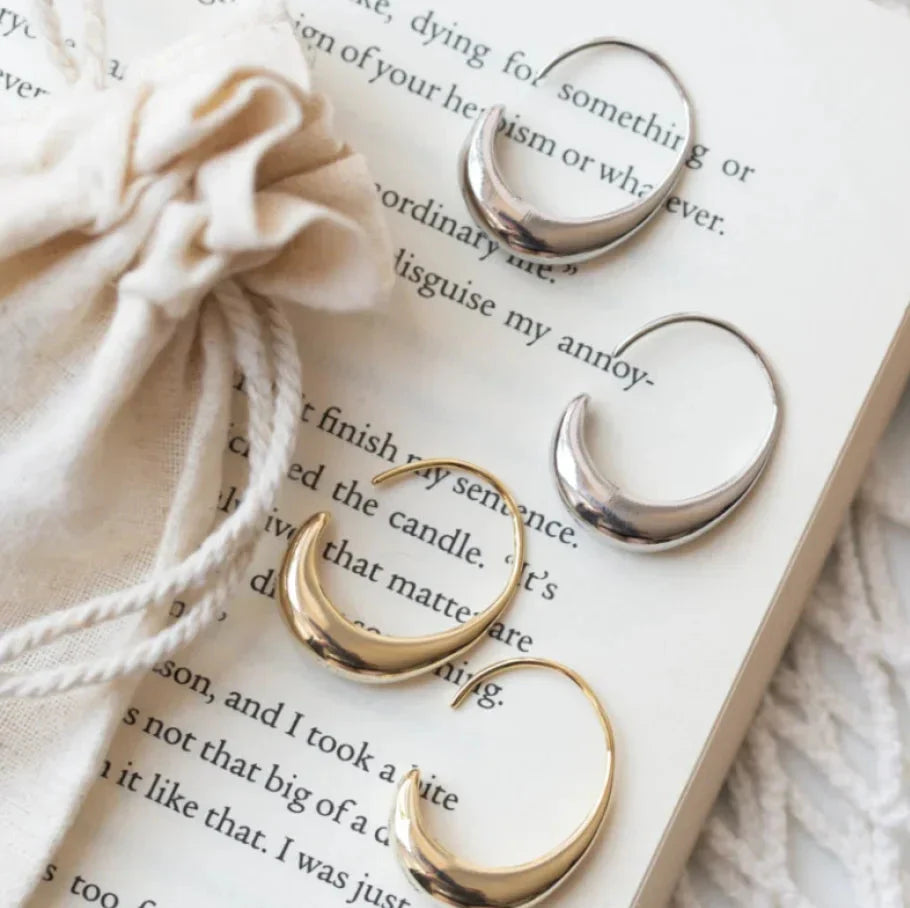 Elowen - Luxury Gold and Silver Earrings