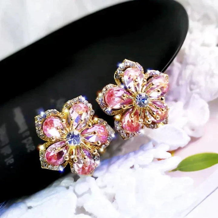 Clementine– Vintage Stone Earrings