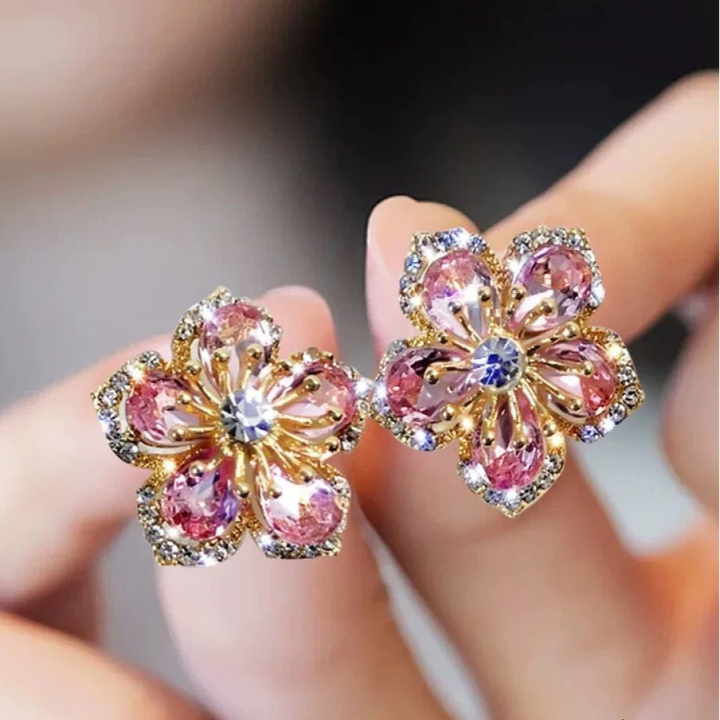 Clementine– Vintage Stone Earrings