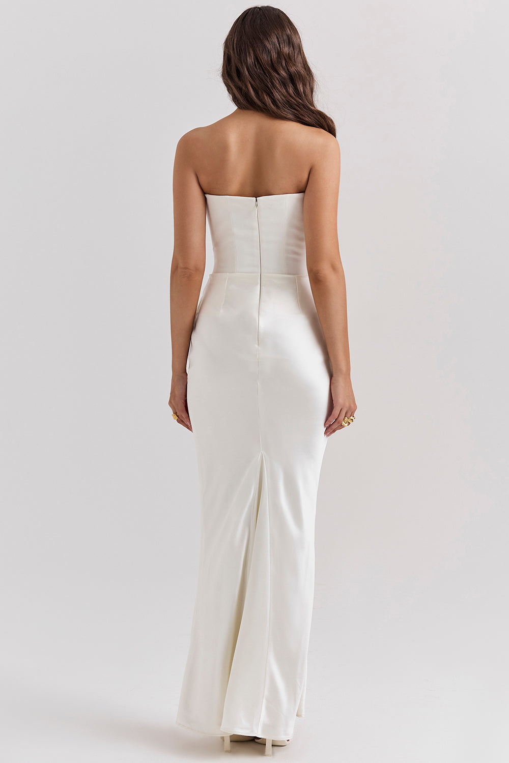 Lina - Elegant Corset Maxi Dress