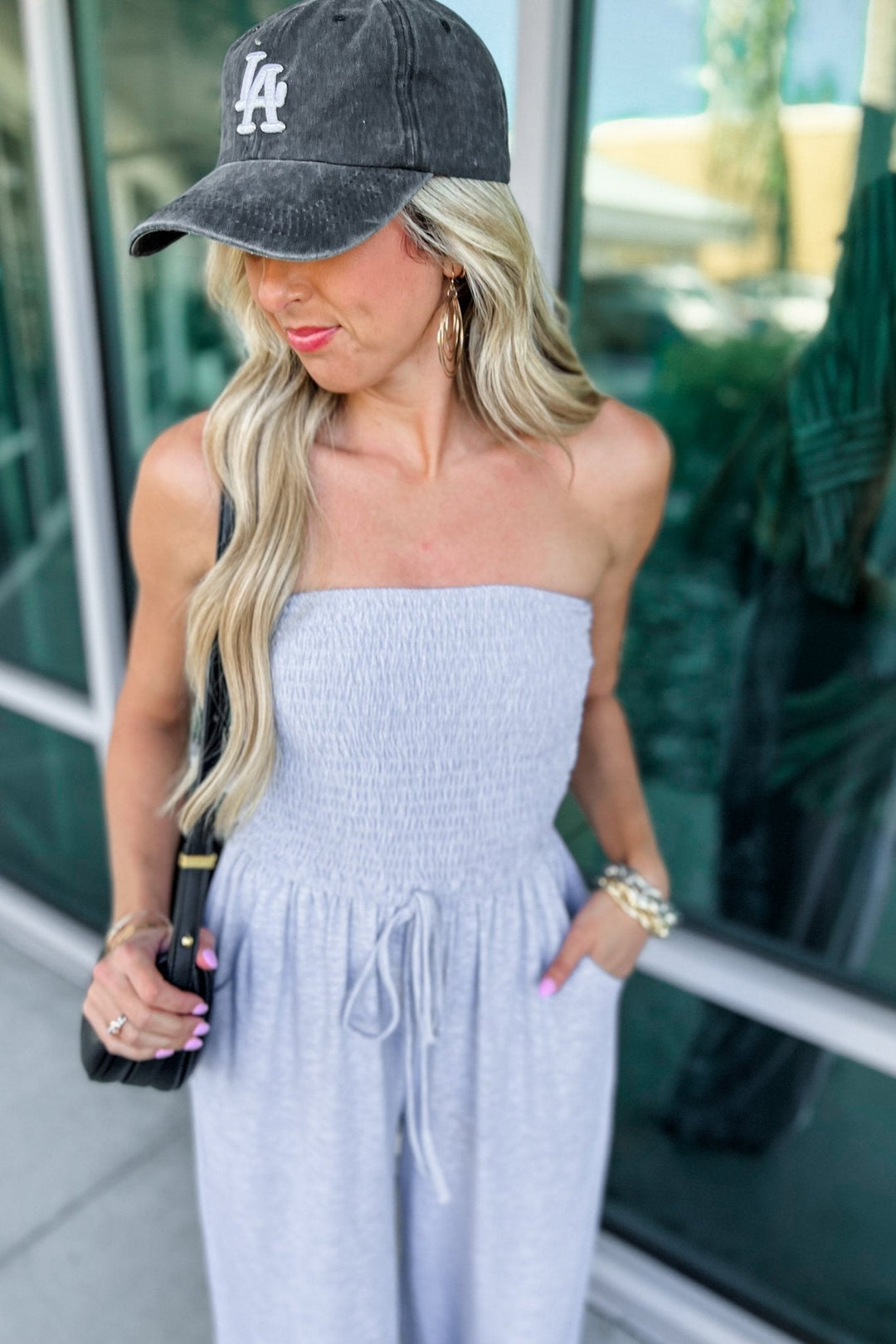 Chrissy - Trendy Off-Shoulder Jumpsuit