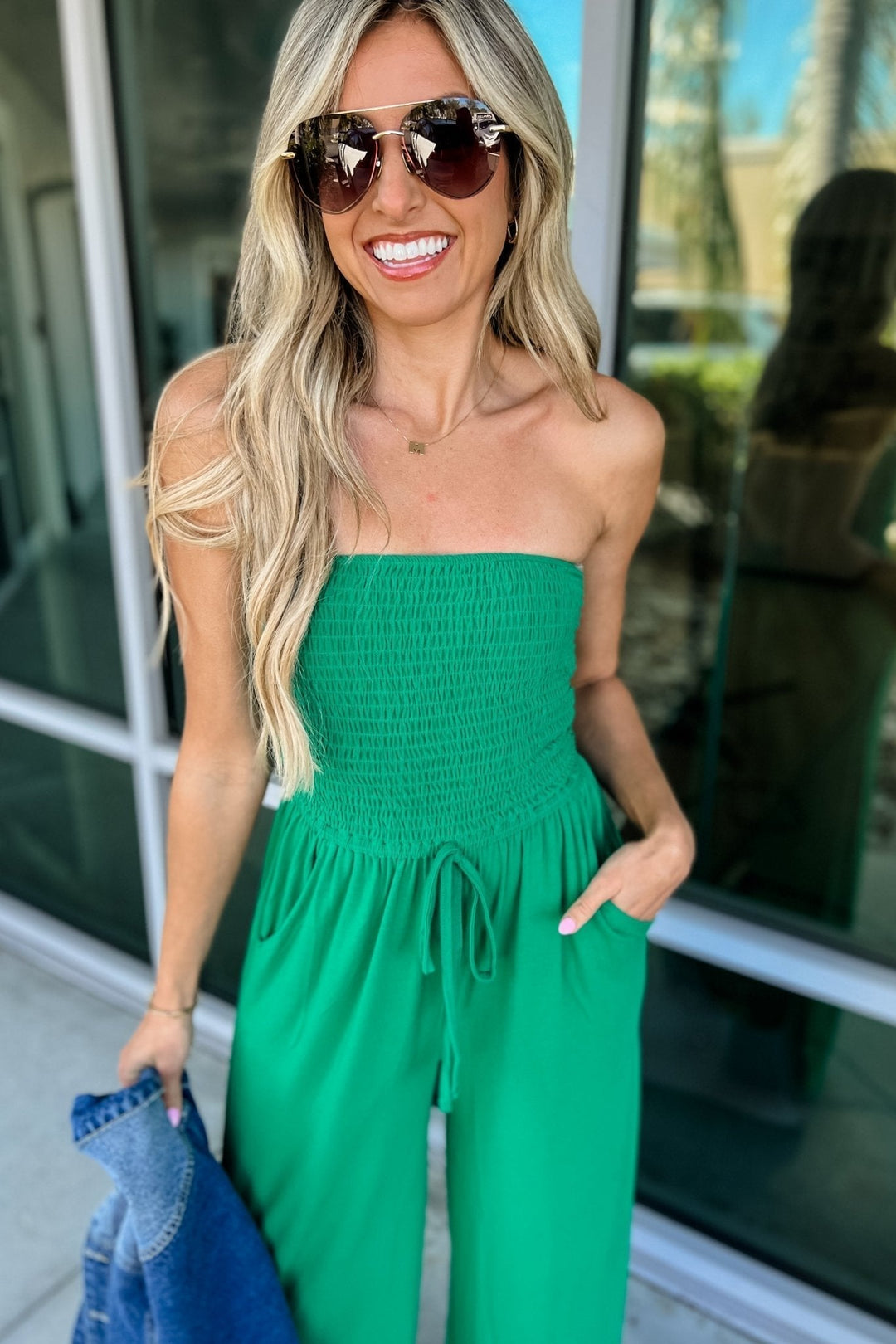 Chrissy - Trendy Off-Shoulder Jumpsuit