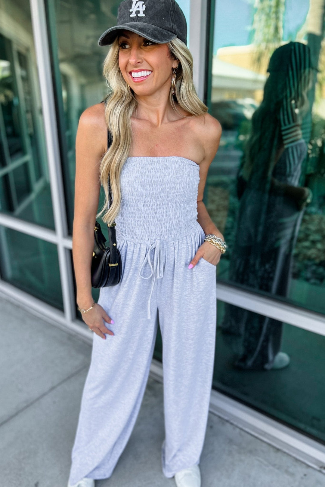 Chrissy - Trendy Off-Shoulder Jumpsuit