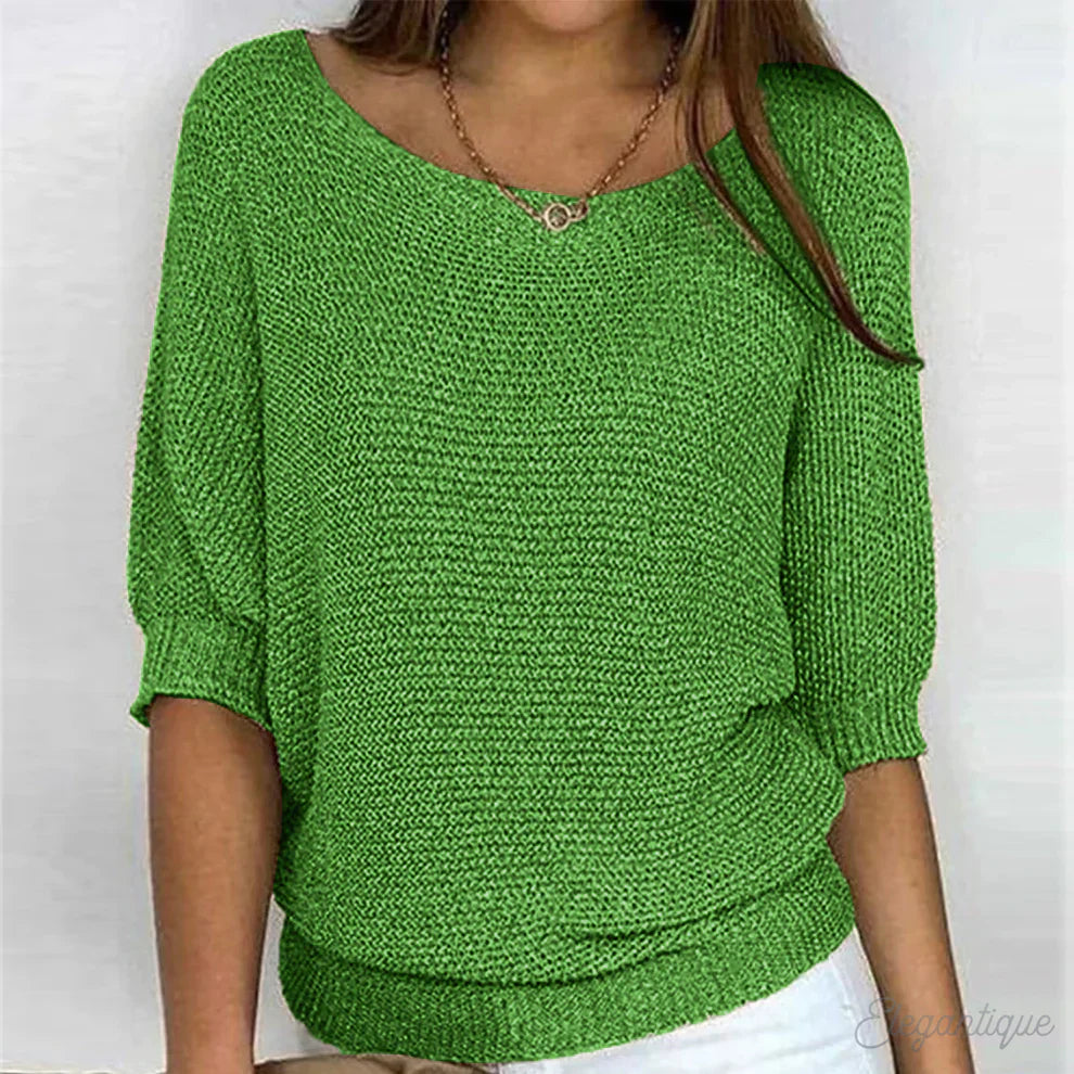 REBECCA | LIGHTWEIGHT AND ELEGANT SWEATER